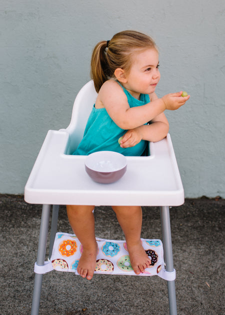 high chair foot support