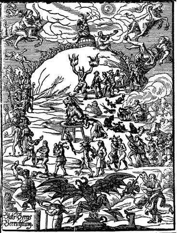 Witches Sabbat and the Gathering on Walpurgis Night