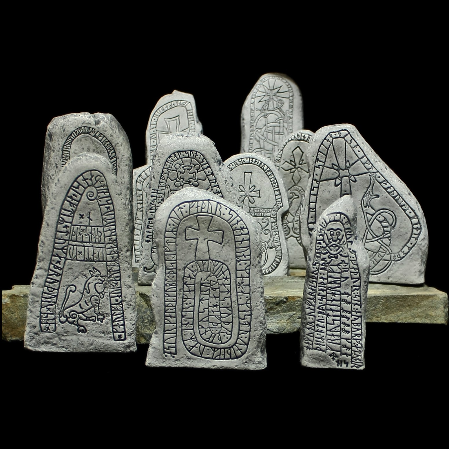 stone carving tattoos