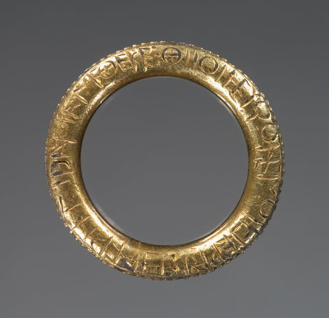 Ancient gold ring from the Getty Museum collection, retrieved from http://www.getty.edu/museum/media/images/web/enlarge/01299601.jpg--Viking Dragon Blogs