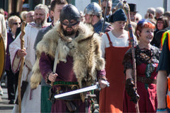 Largs Viking Festival in Scotland, UK - September 2018