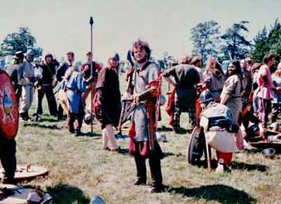 Rob at Jomborgelag show in Tunbridge Wells 1989