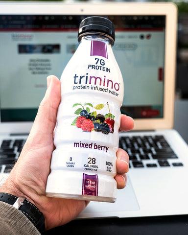 Mixed Berry trimino for Working From Home