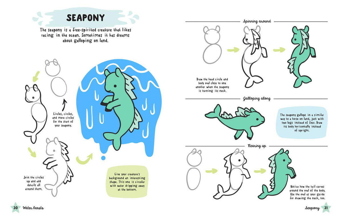 How to Draw Cute Beasts AESOP'S FABLE