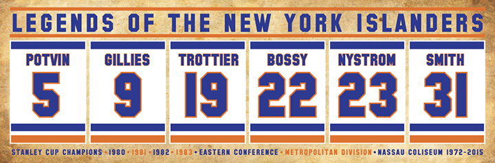 islanders retired numbers