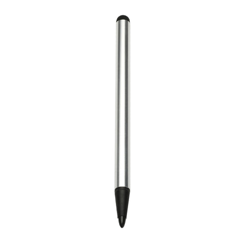 Resistive Capacitive Touch Screen Pen Stylus Universal For iPhone Phone Silver^