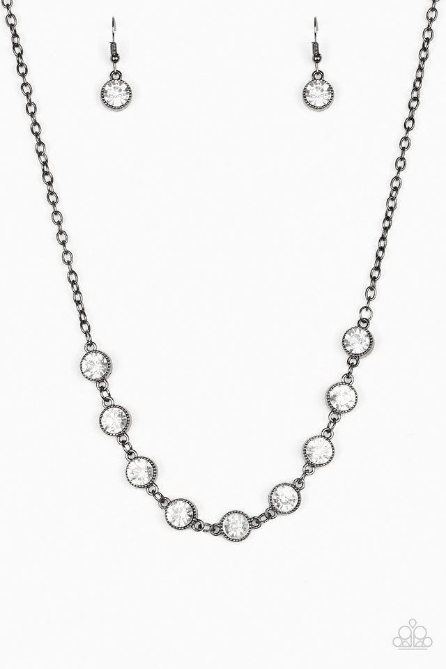 starlit socials silver necklace