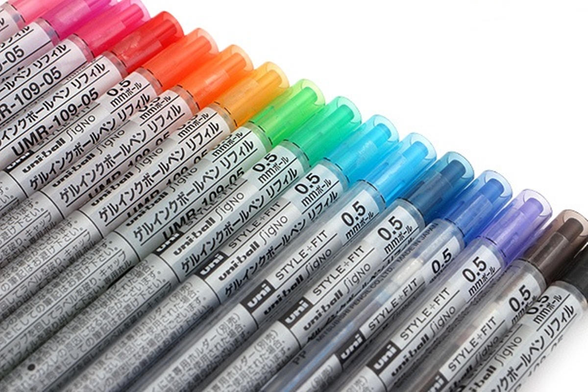 16 Couleurs uni-ball Style Fit Signo UMN-139 0.5 mm Rollerball choisir 5 