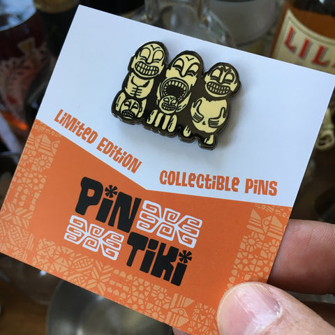 PinTiki Cannibal Trio Pin