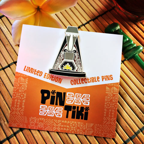 PinTiki Pins - Kahiki Fireplace collectible tiki pin