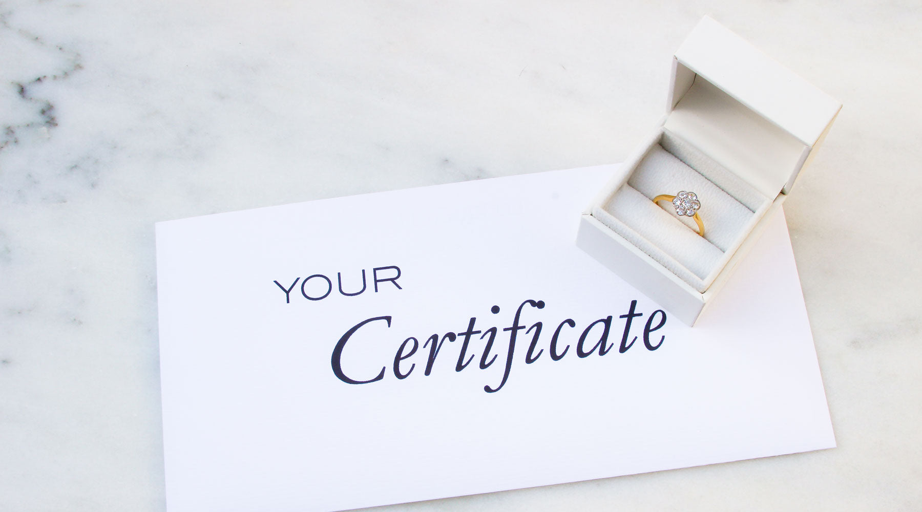 The Vintage Ring Co Certificate