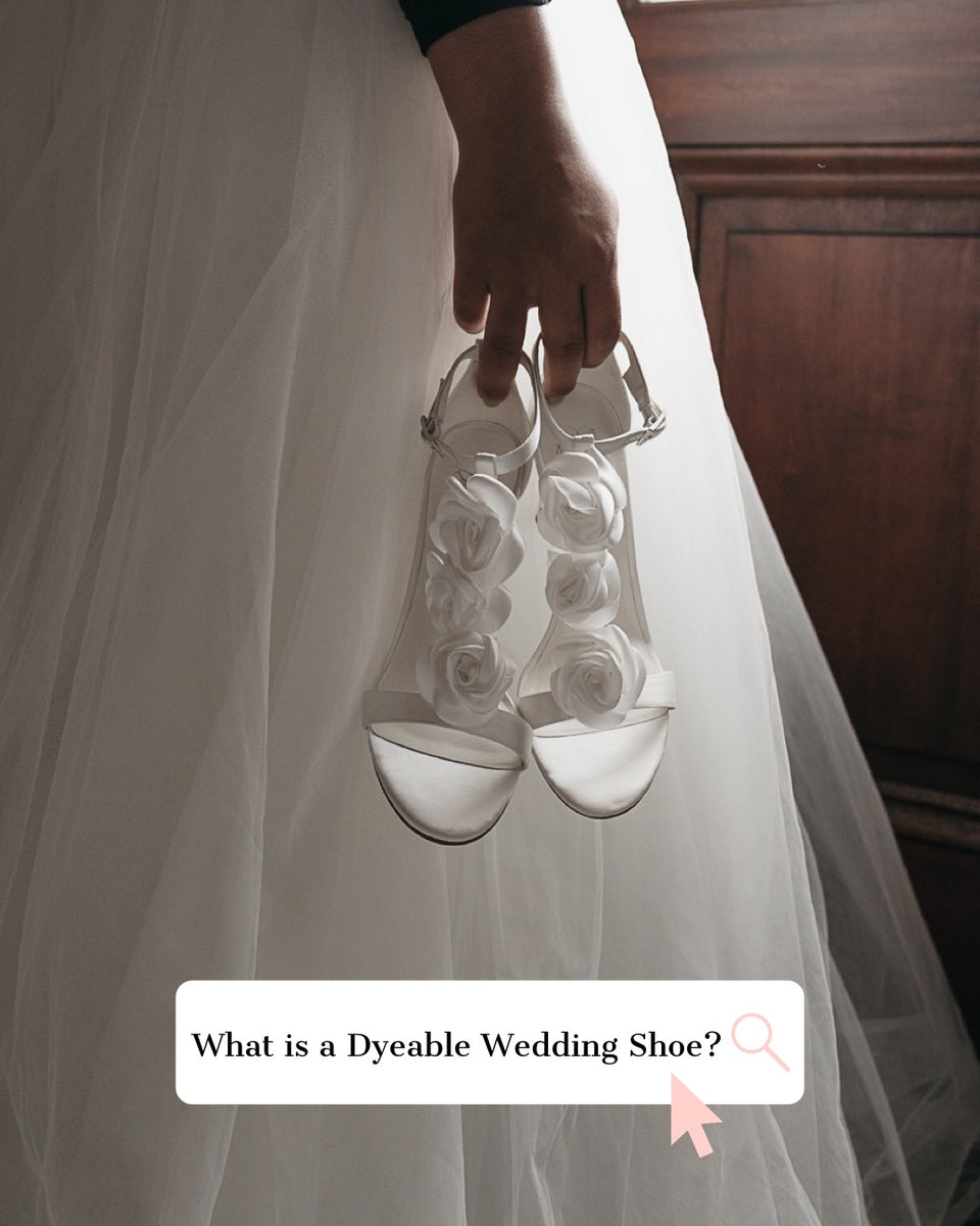 dyeable wedding shoes
