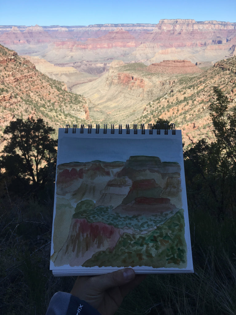 Watercolor Grand Canyon