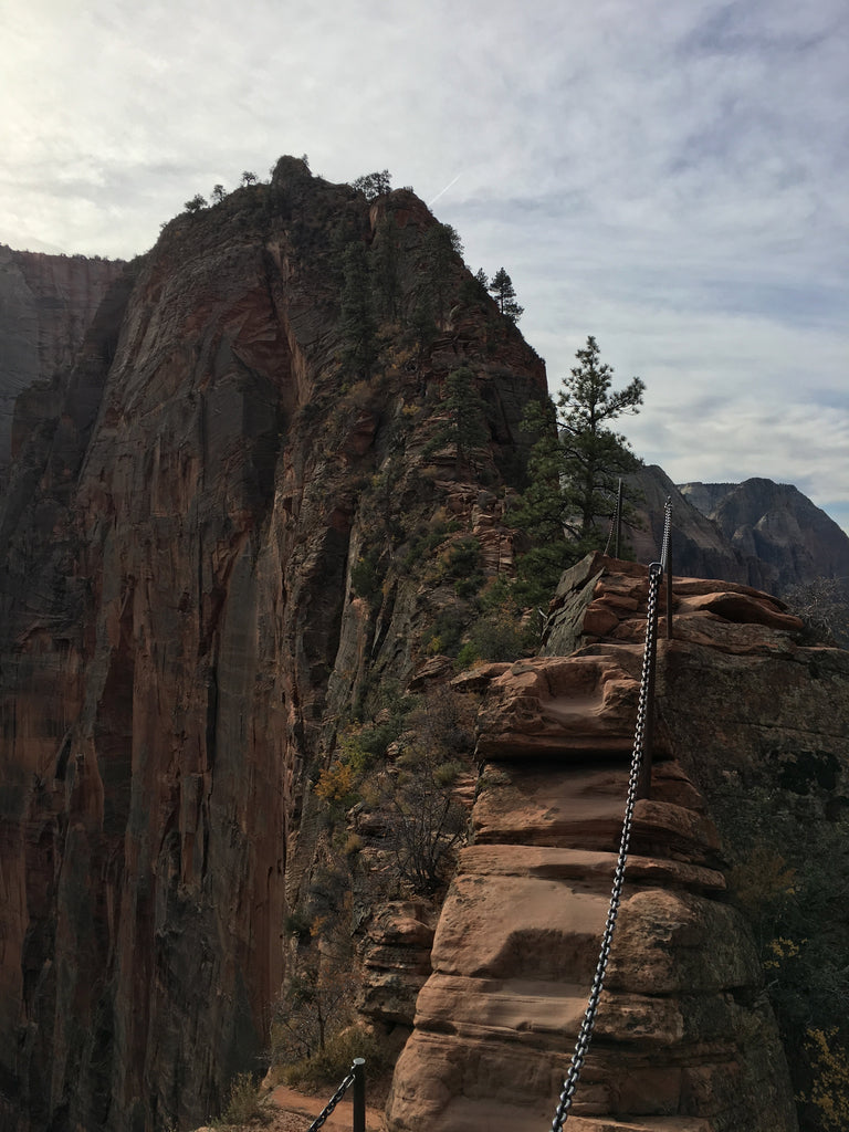 Chains on Angels Landing
