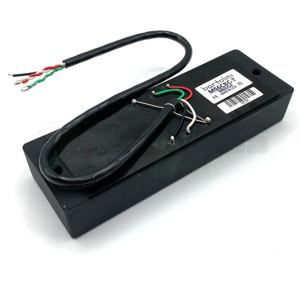 Image of the back of a Bartolini M56CBC Pickup showing the 4 conductor wires