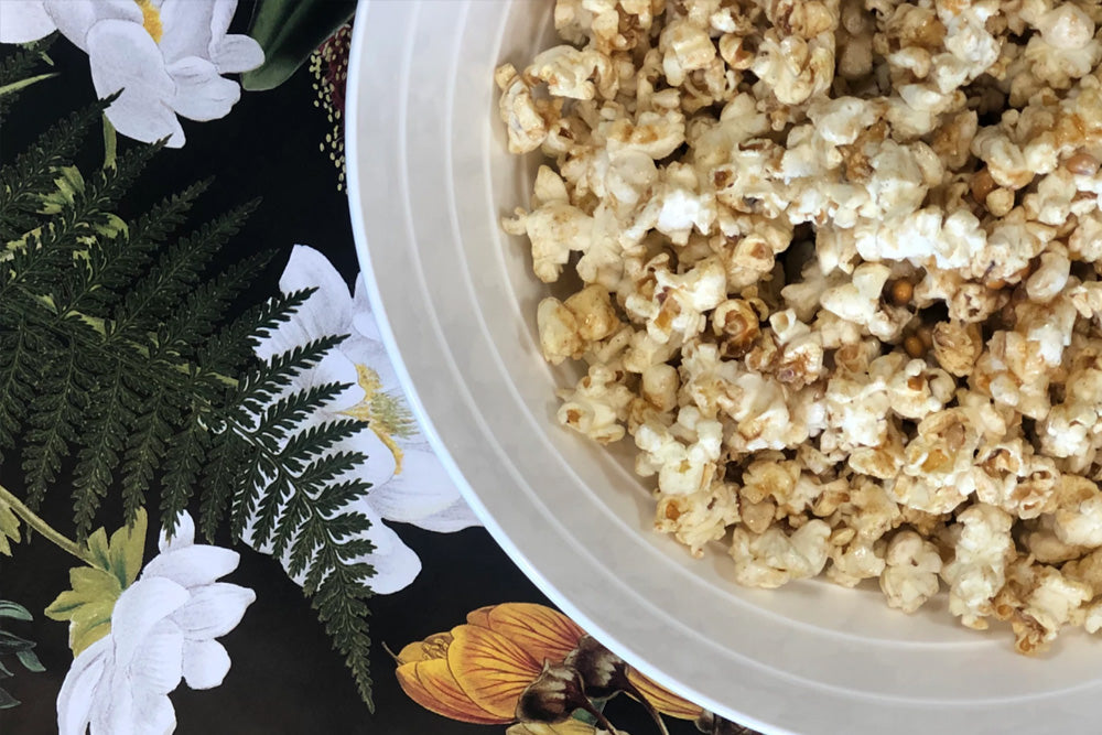 Sweet & Spicy Native Flower Honey Popcorn | Taylor Pass Honey Co