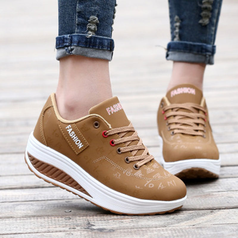 women's casual platform shoes