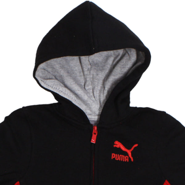 red and black puma hoodie