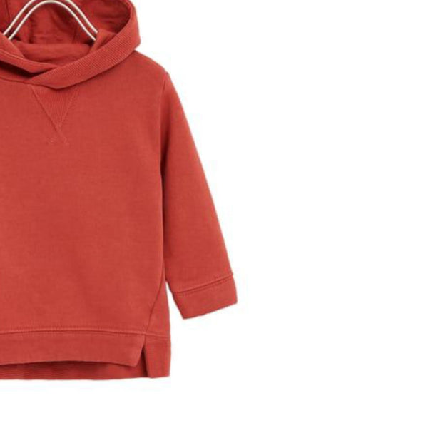 red hoodie zara