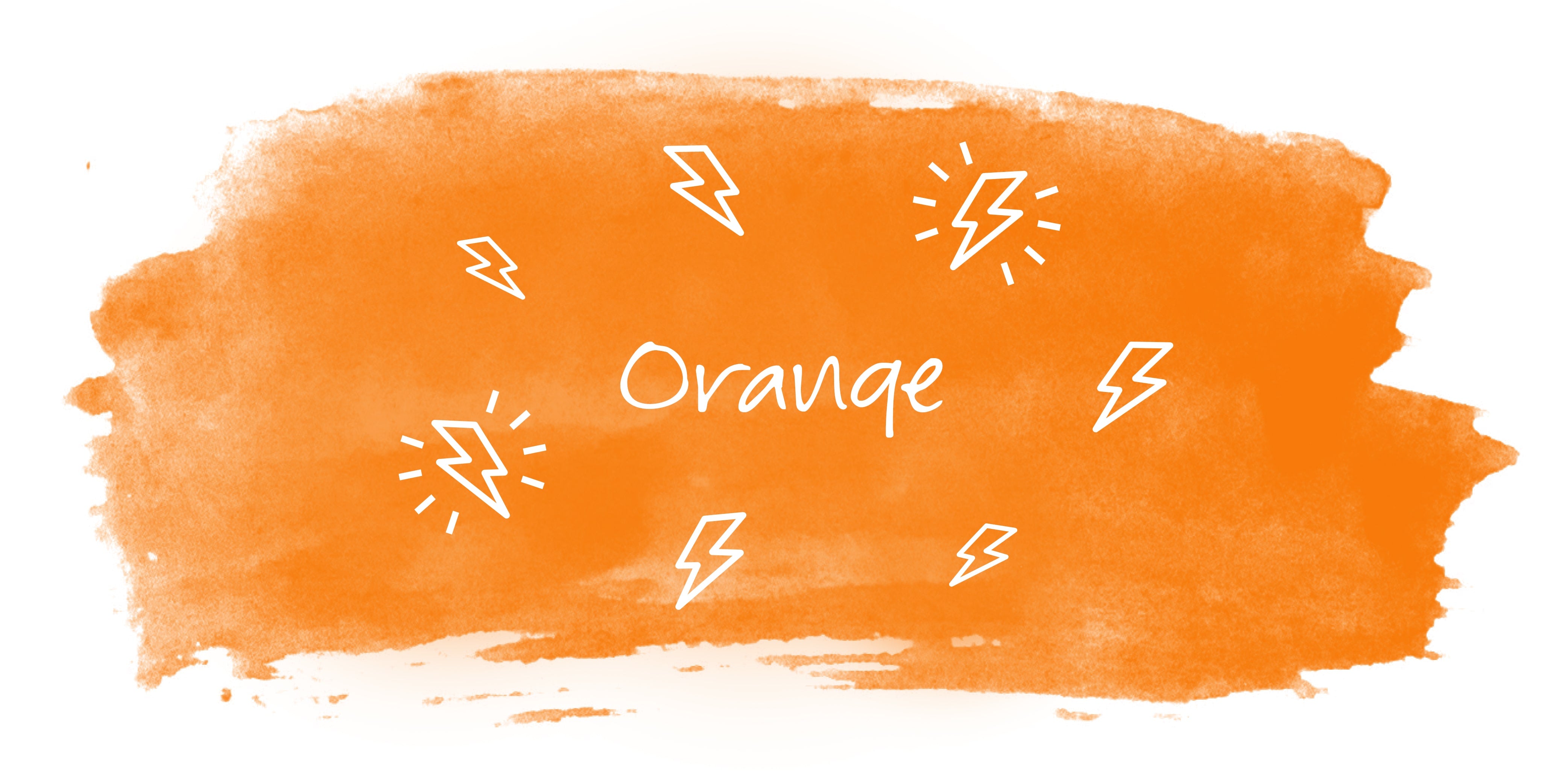 Orange Color Swoosh