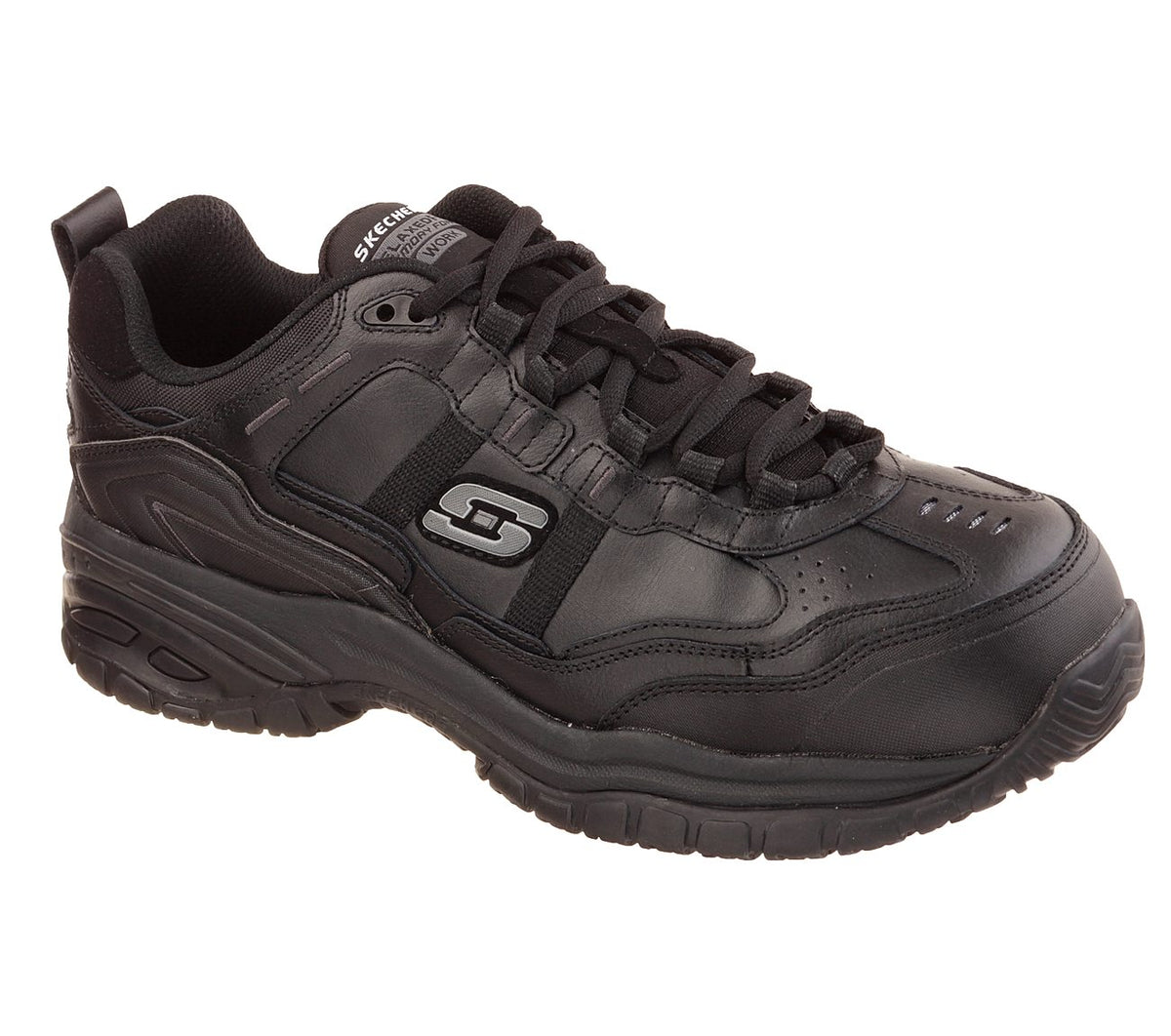 symptom Bore Specialisere SKECHERS WORK USA INC. SLIP RESISTANT COMP - 77013/BLK – Hudson Shoe Store