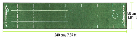 Puttout Putting Mat Dimensions