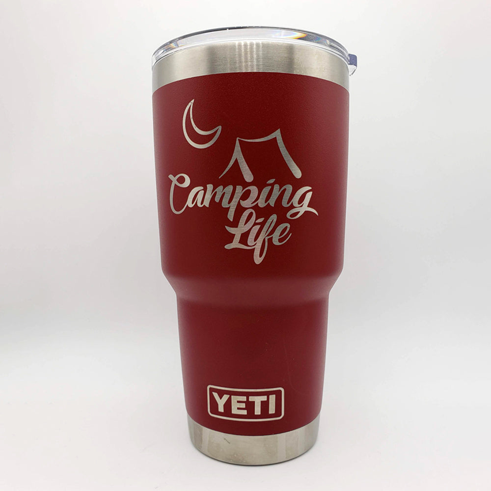 maroon yeti cup