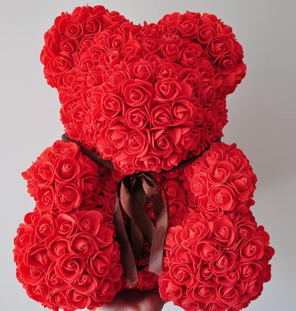 huge rose bear