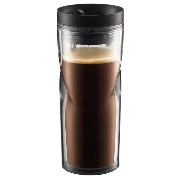 Bodum 15oz Spill Proof Travel Mug Whole Latte Love 9940