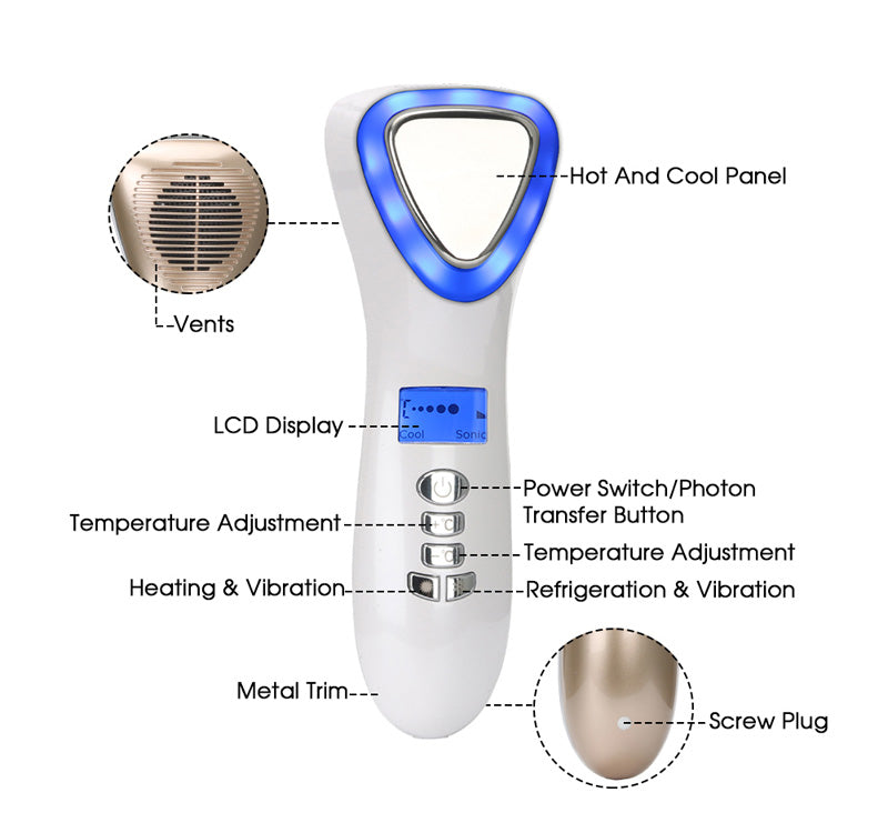 Hot and Cold Facial Massager 7