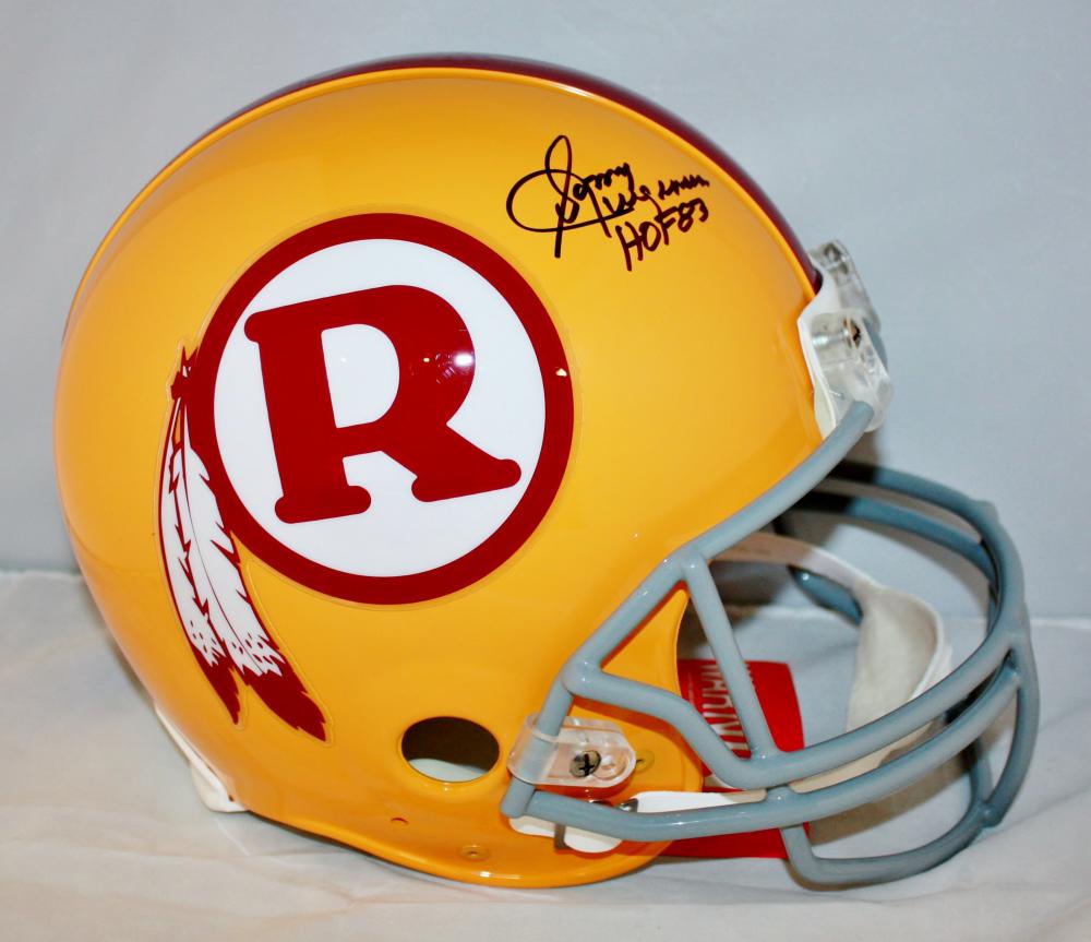 sonny jurgensen signed helmet