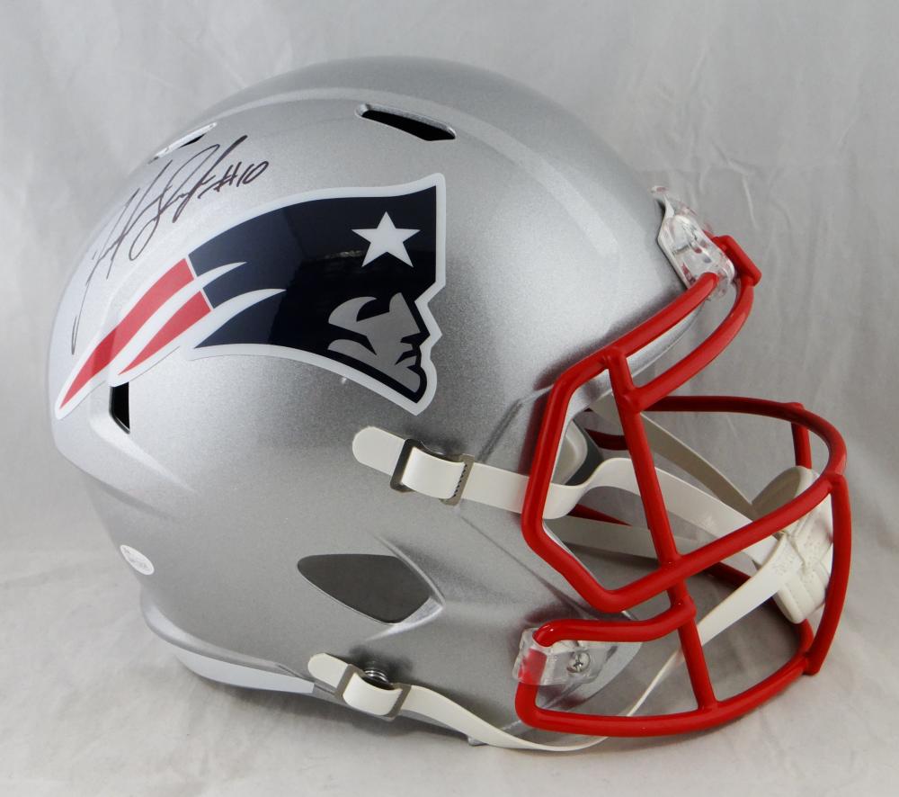 Josh Gordon Autographed New England Patriots F/S Speed Helmet