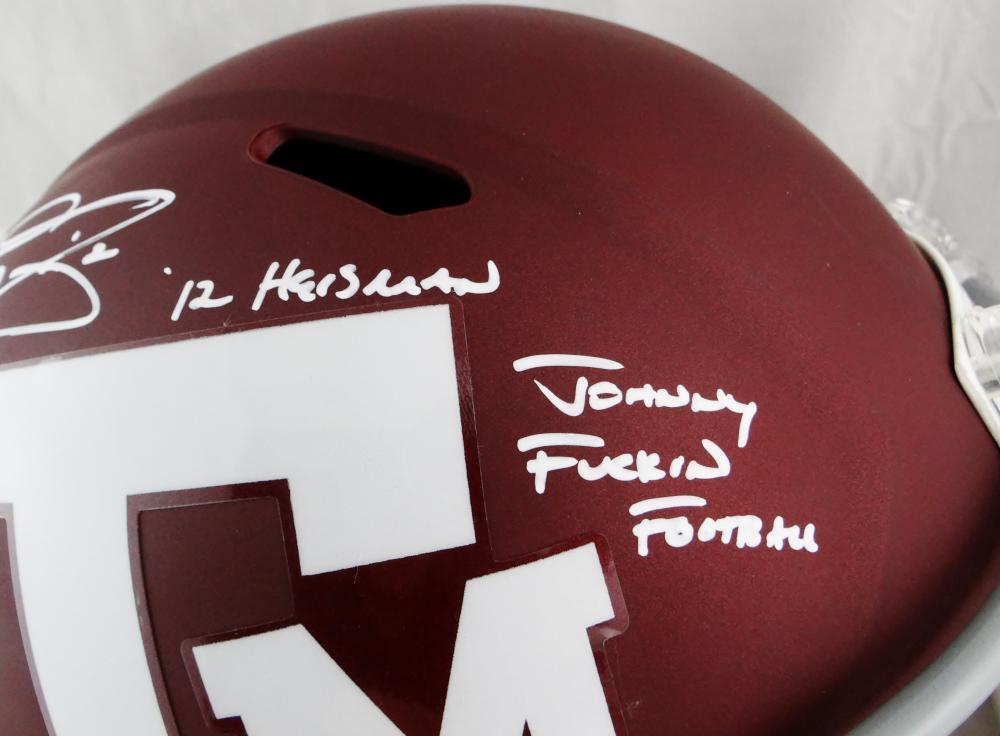 johnny manziel signed jersey