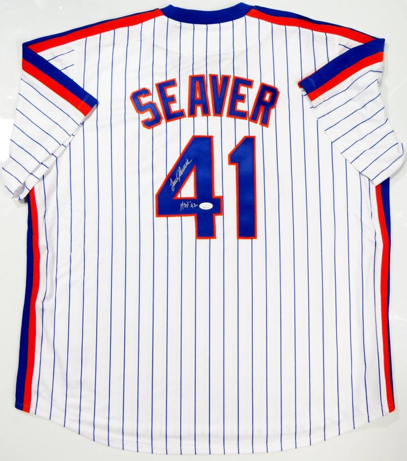 tom seaver autographed jersey