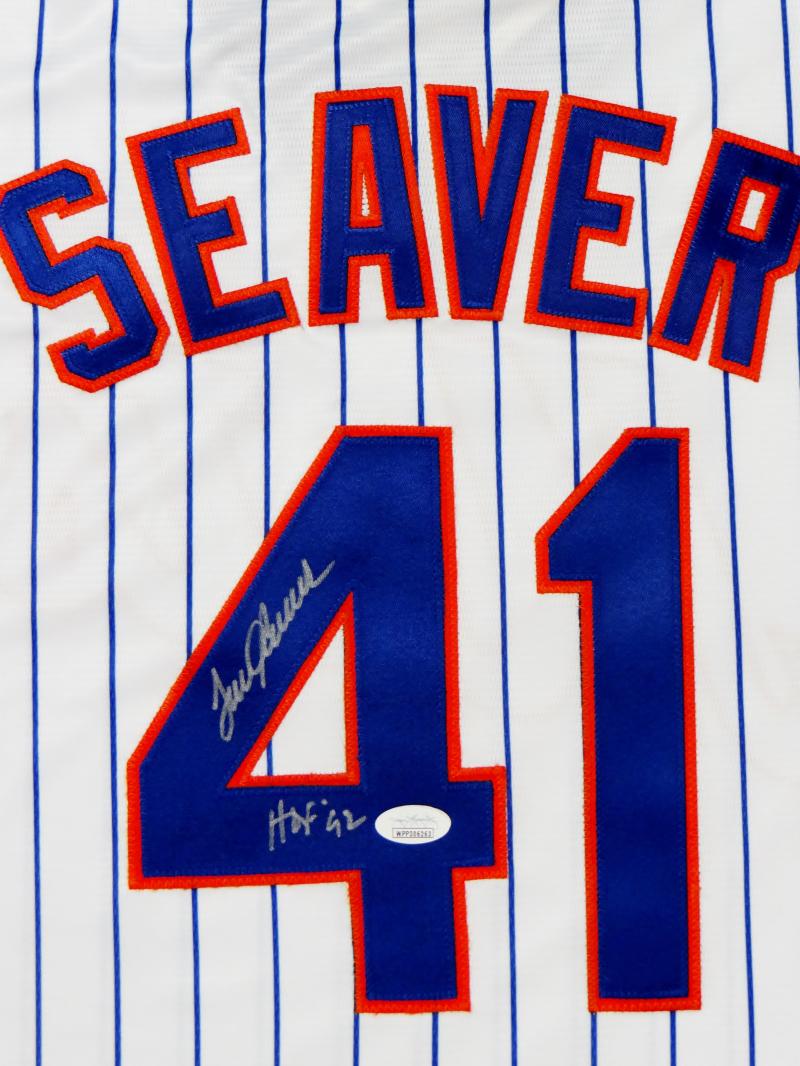 tom seaver autographed jersey