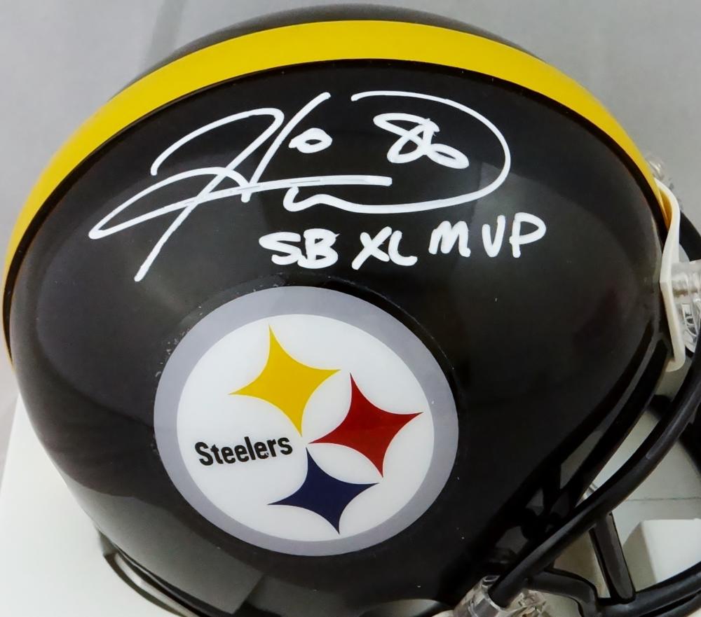 Hines Ward Autographed Steelers F/S Speed Authentic Helmet w/SB MVP- B –  The Jersey Source