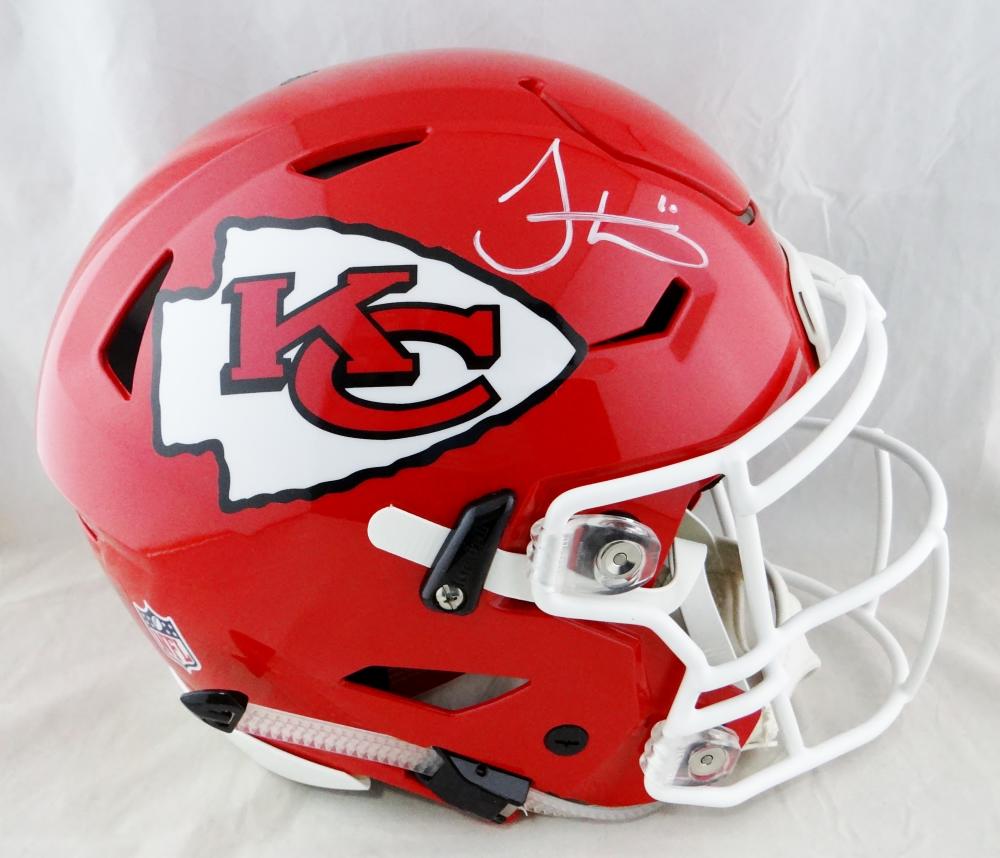 tyreek hill autographed football