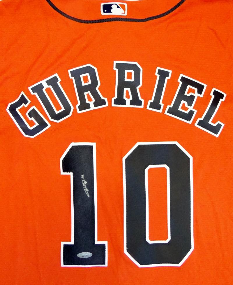 Yuli Gurriel Autographed Houston Astros Orange Majestic Jersey - Tristar  Auth *1