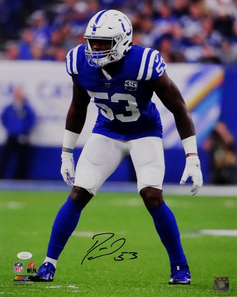 darius leonard autographed jersey