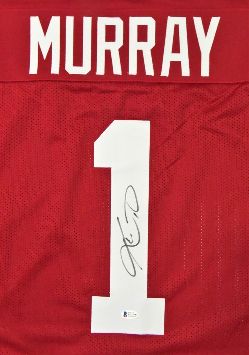 Kyler Murray Autographed Signed Jersey - Red- Beckett Authentic