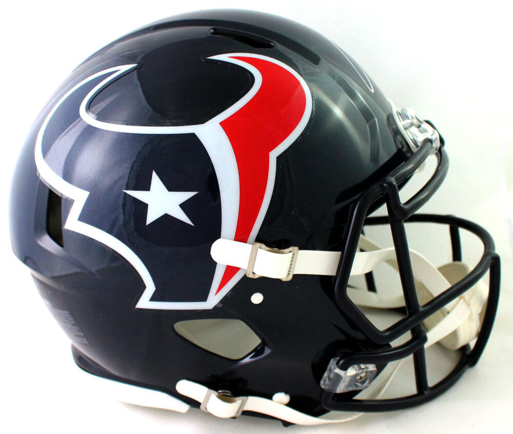 andre johnson autographed helmet