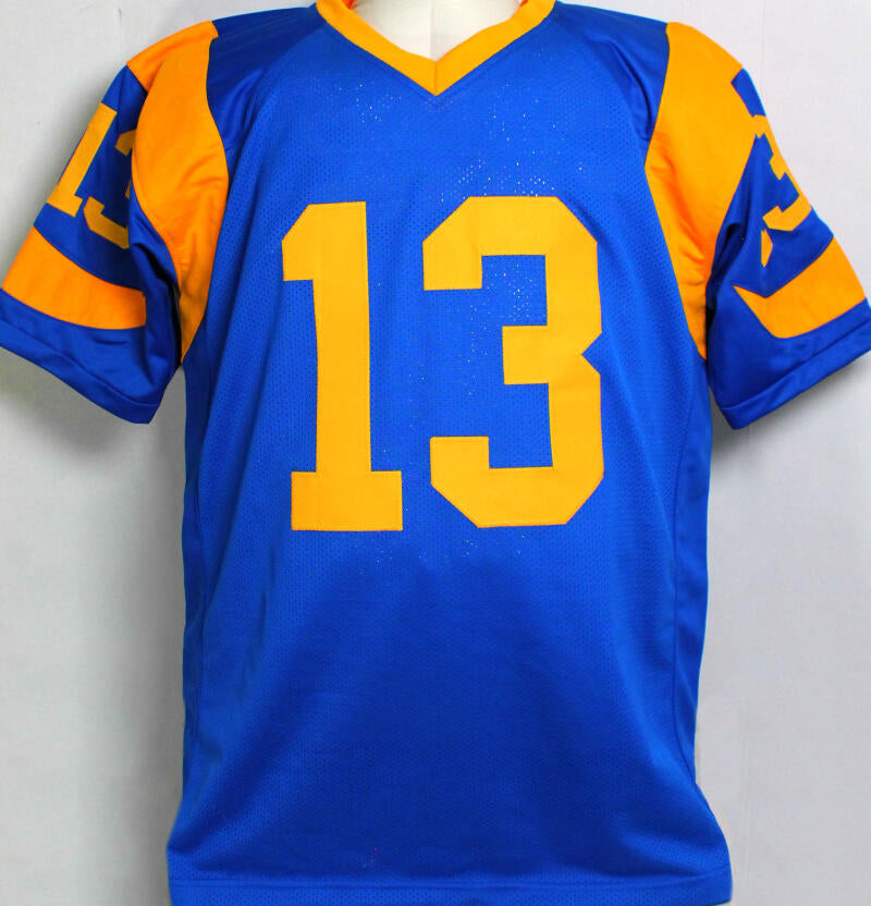 Kurt Warner Signed Rams Jersey (Beckett Hologram) Louis