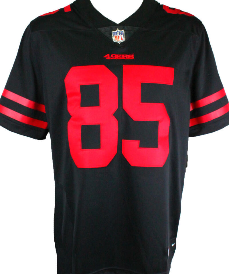 New San Franscisco 49ers Carlos Hyde 28 Nike jersey Black color Rush size  52