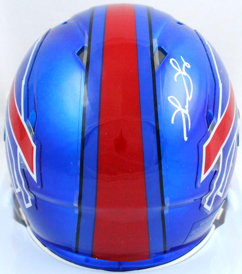 Thurman Thomas Signed Buffalo Bills Speed Flash NFL Mini Helmet