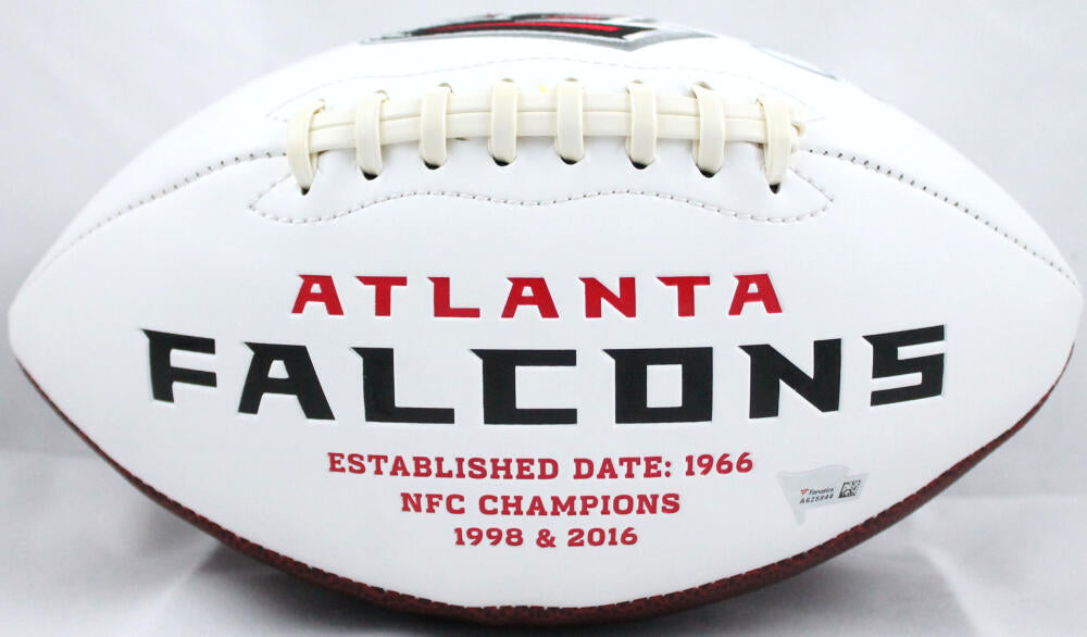 Matt Ryan Autographed Atlanta Falcons Logo Football- Fanatics Auth – The  Jersey Source