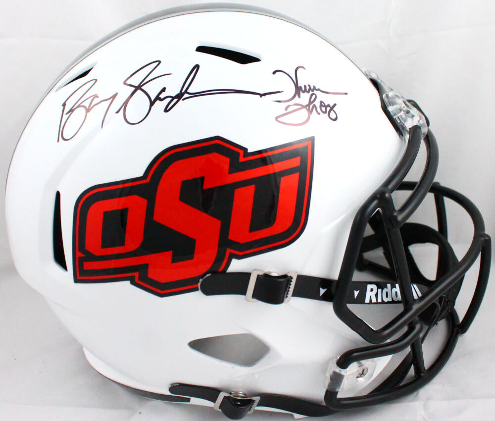 oklahoma state football helmet black