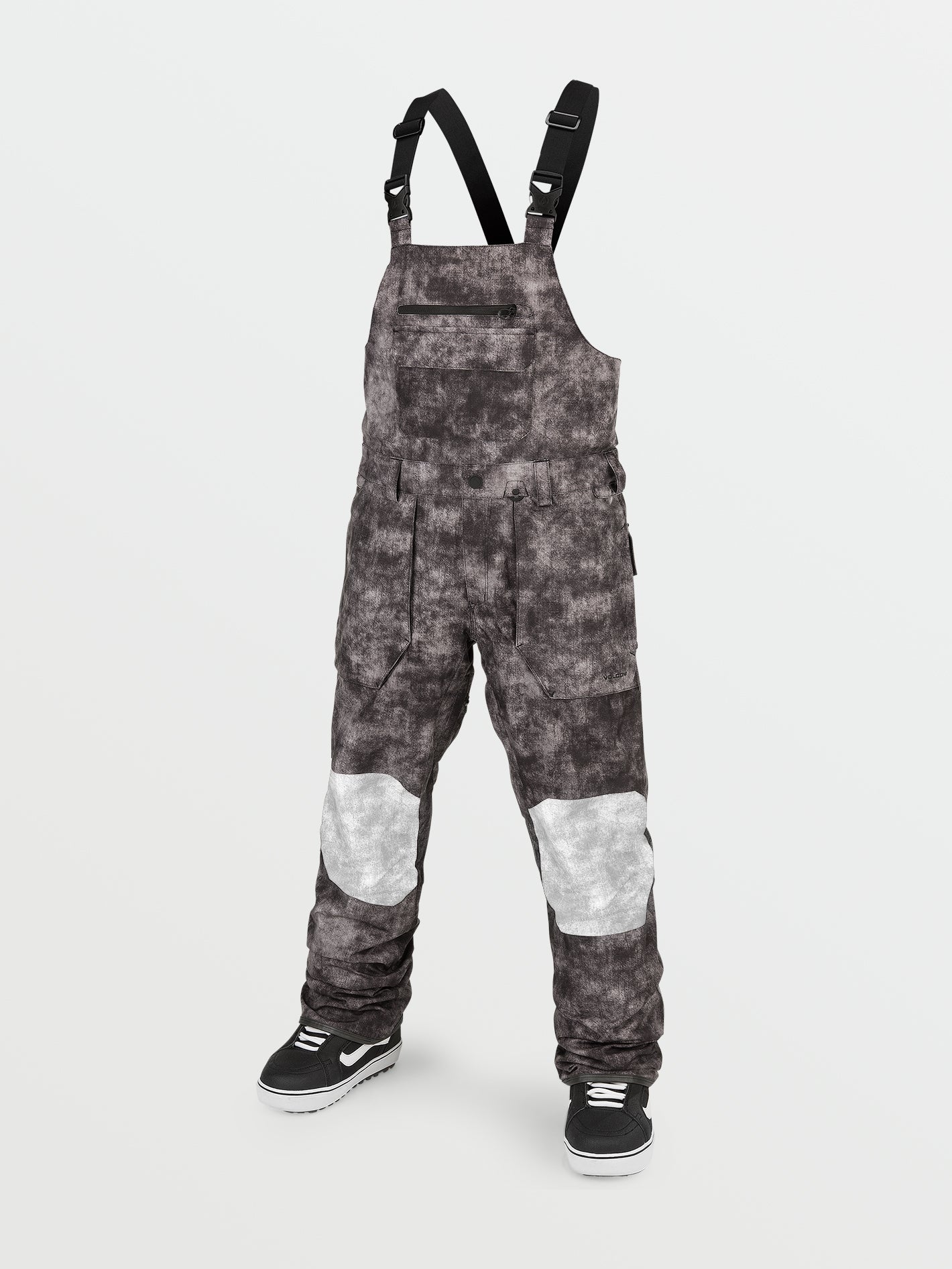 Mens Roan Bib Overall - Acid Black (2021)