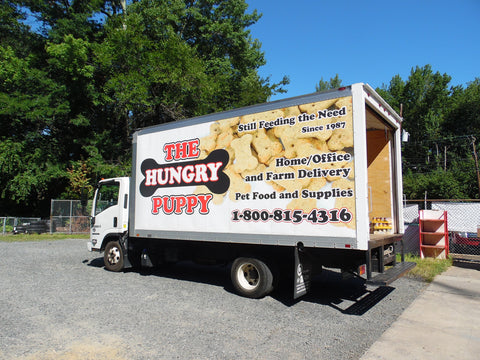The Hungry Puppy Delivery Truck