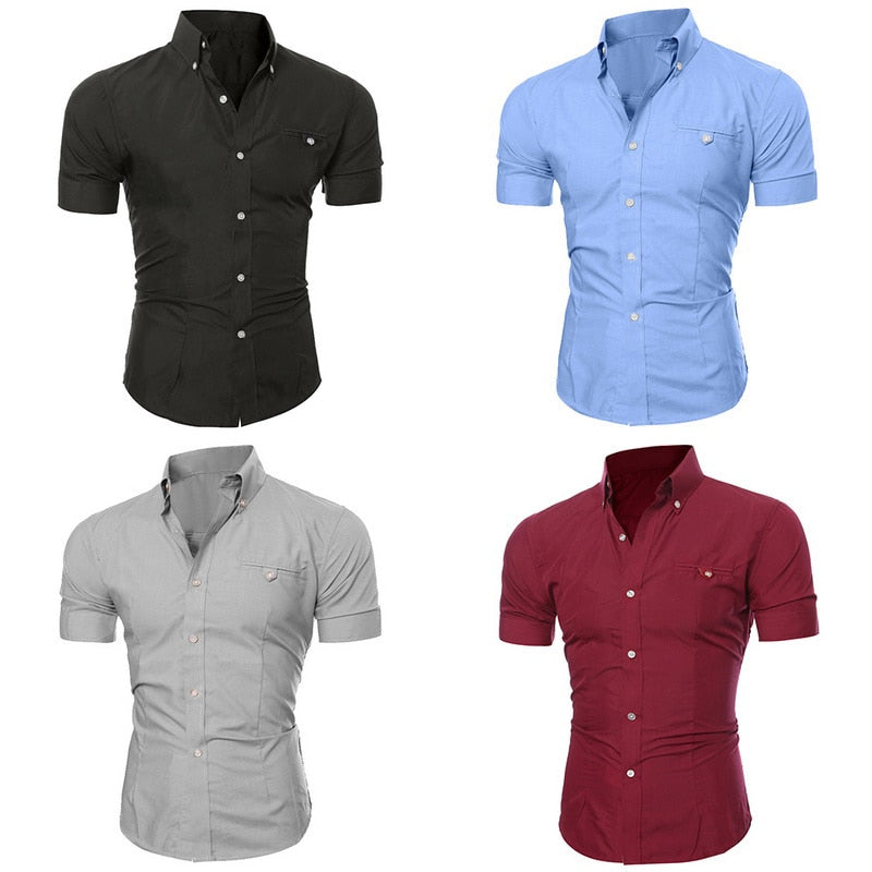 3xl short sleeve dress shirts