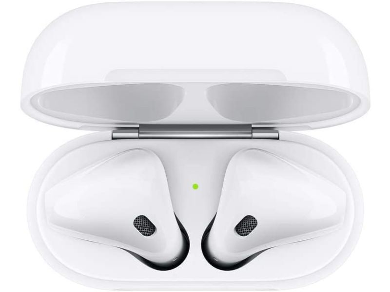Apple AirPods 2 with Wireless Charging Case-MRXJ2 (Latest Model) - White